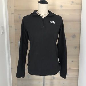 The North Face Fleece Black Quarter Zip Pullover